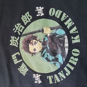 Unisex Demon Slayer Tanjiro Kamado Anime Adult T-Shirt